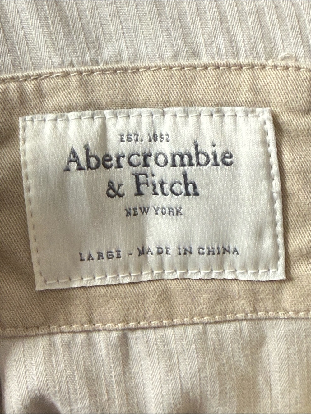 Abercrombie & Fitch Womens Beige Hooded Utility Anorak Jacket Coat - Picture 5 of 6